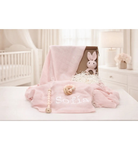 Coffret Cadeau Bio pour Nouveau-Né | Produits écologiques pour bébé