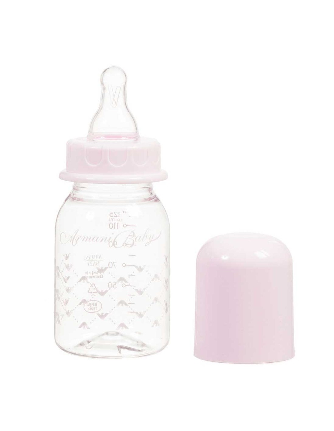 Doudou bébé grand lapin rose