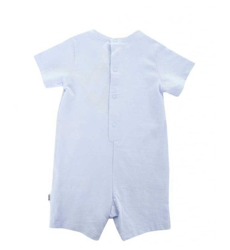 Mono Hugo Boss Manga Corta Azul Back