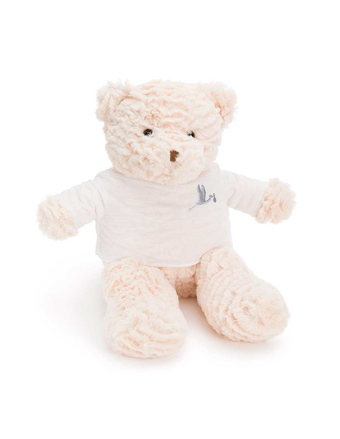 Bavoir bébé en coton gris