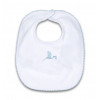 Layette avec bavoir et tétine personnalisés et accessoires pour nouveau-nés bleu