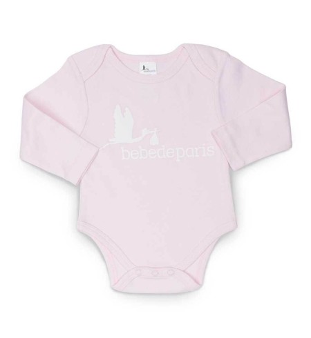 Body Bebé rosa