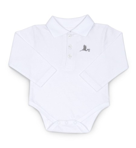 Body Bebé Basic Gris	