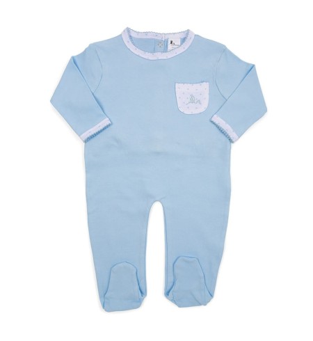 Pijama Estrellitas Bebé azul