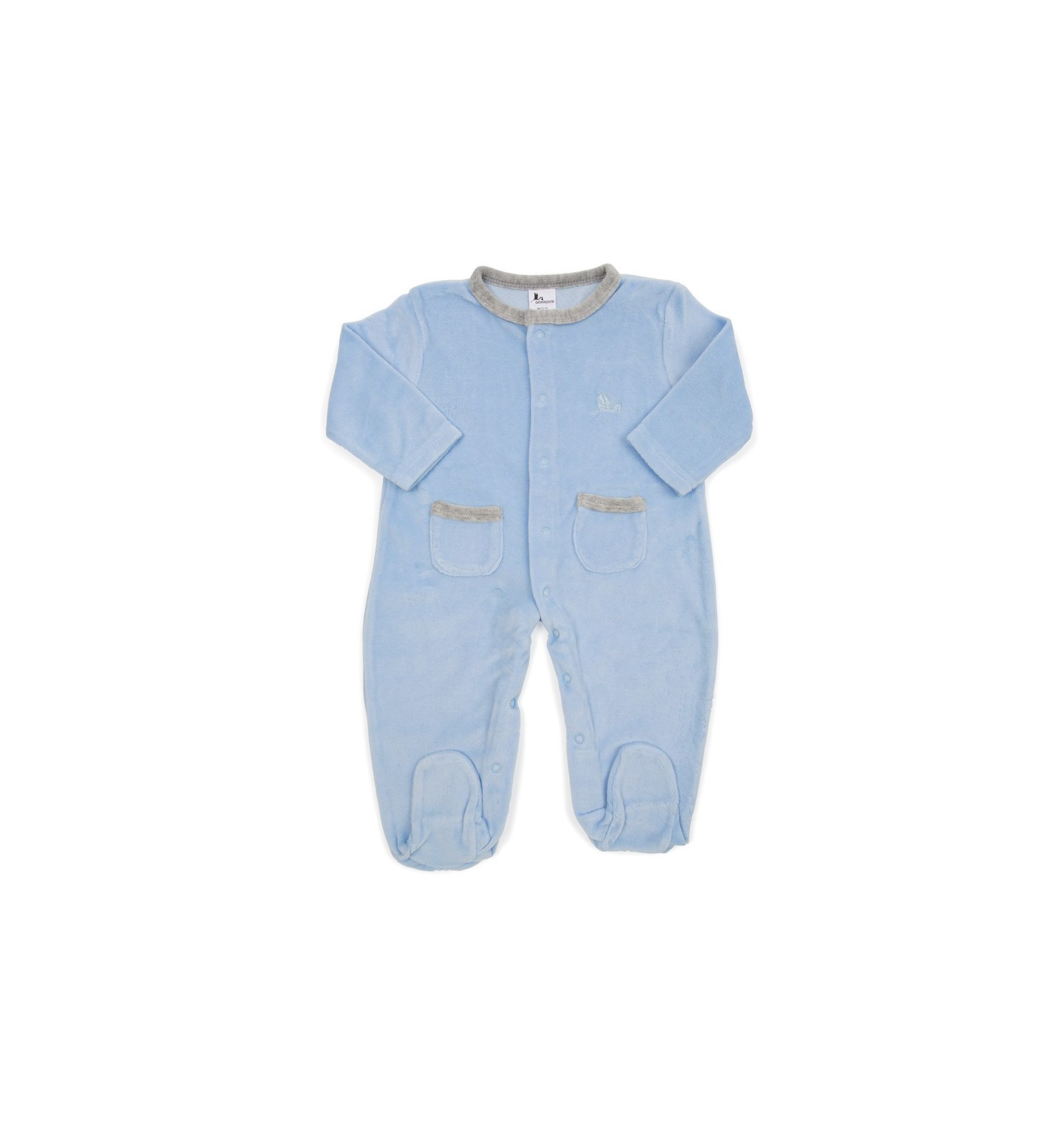 Pyjama bébé (tout doux) bleu
