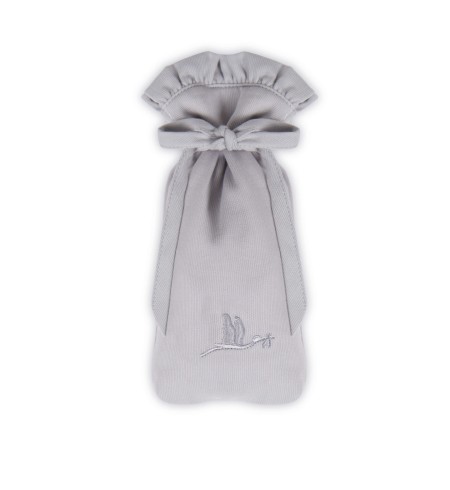 funda biberon Gris