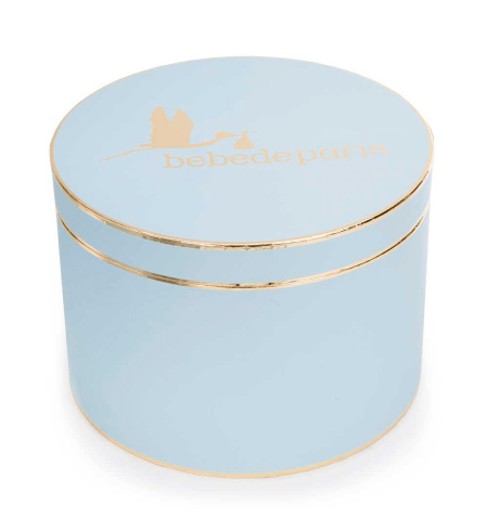 Caja Vintage   Tarjetón nombre bebé