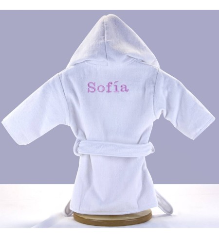 Kit Albornoz Bordado y Osito de Peluche