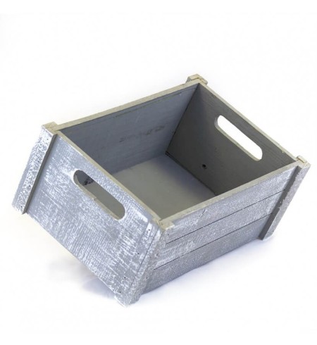 Cajita de madera productos cosméticos para bebés