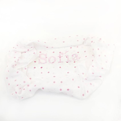 Caramelo de Pañales Muselina y chupete Personalizado 2