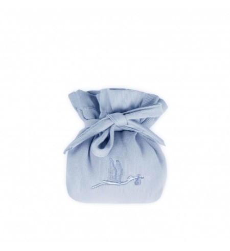 Canastilla Caja Vintage Clásica Azul